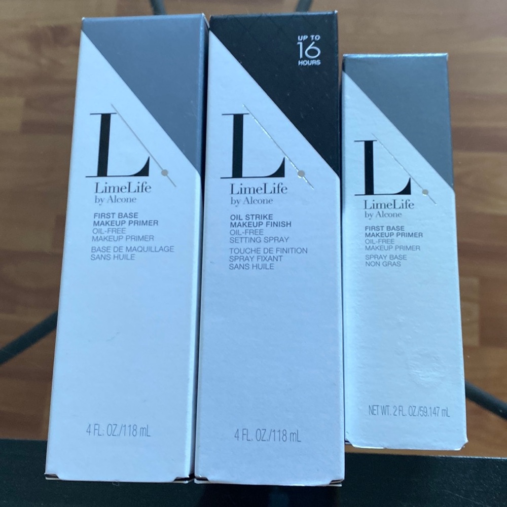 COPY - LimeLife Primer and setting Spray.